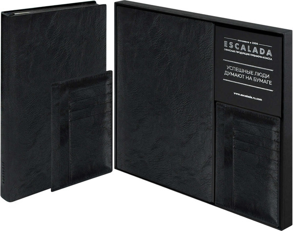Изображение товара Набор канцелярский подарочный Escalada Фланстер / 70567 (черный)