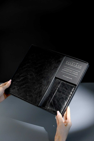 Изображение товара Набор канцелярский подарочный Escalada Фланстер / 70567 (черный)