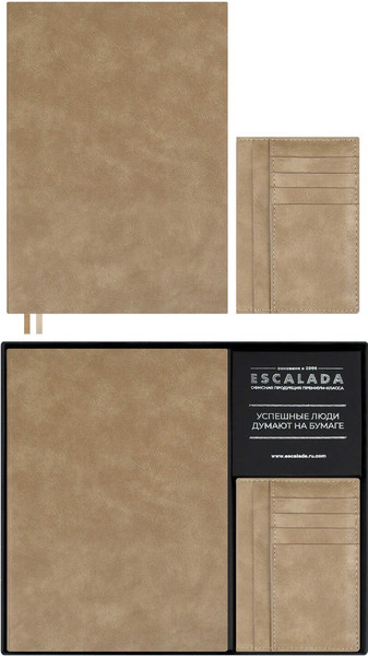Изображение товара Набор канцелярский подарочный Escalada Фланстер / 70568 (бежевый)
