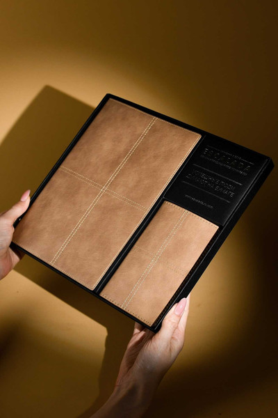 Изображение товара Набор канцелярский подарочный Escalada Шеврет / 70558 (бежевый)