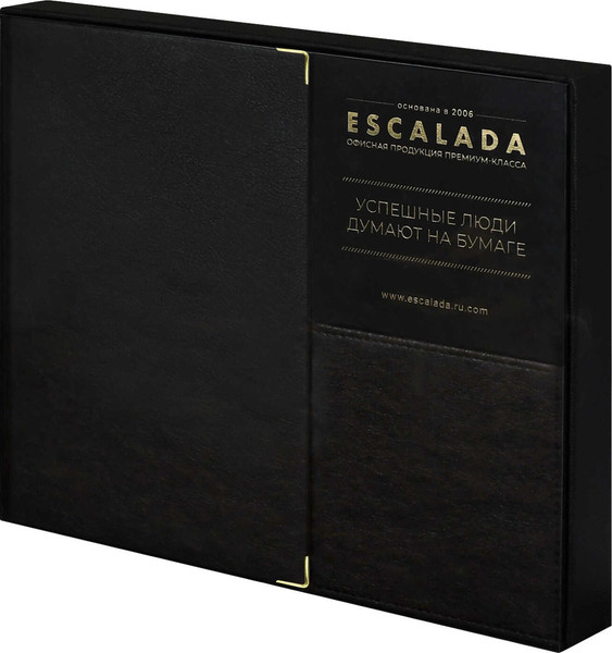 Изображение товара Набор канцелярский подарочный Escalada Шеврет Глосс / 70559 (черный)