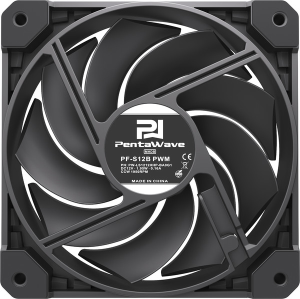 Изображение товара Вентилятор для корпуса PentaWave PF-S12B PWM