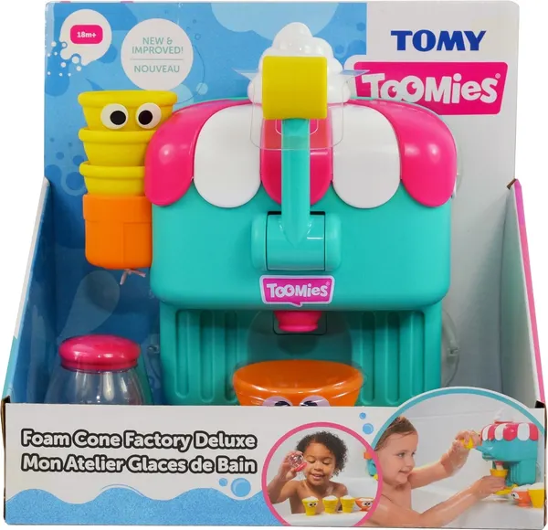 Изображение товара Набор игрушек для ванной Toomies Фабрика мороженого / 69025
