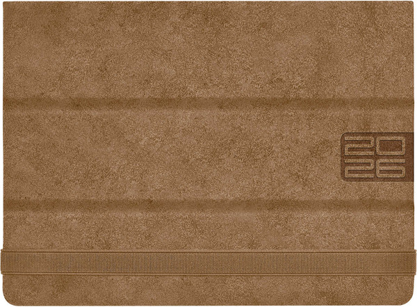 Изображение товара Планинг Escalada Вачетто Глосс 2026 / 70320 (56л, светло-коричневый)