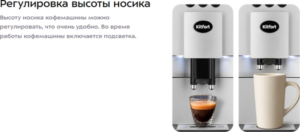 Изображение товара Кофемашина Kitfort КТ-7319