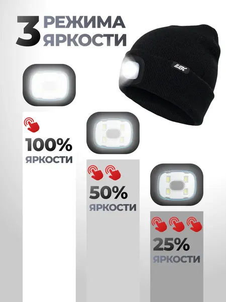Изображение товара Шапка JBC 444 / 62510 (черный)