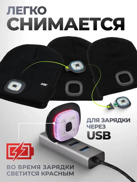 Изображение товара Шапка JBC 444 / 62510 (черный)