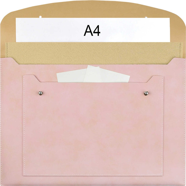 Изображение товара Папка-конверт Escalada Спилок / 70770 (розовый металлик)