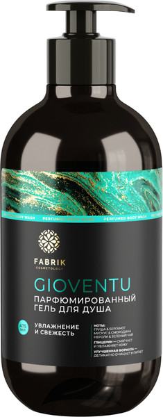 Изображение товара Гель для душа Fabrik Cosmetology Gioventu Парфюмированный (520мл)