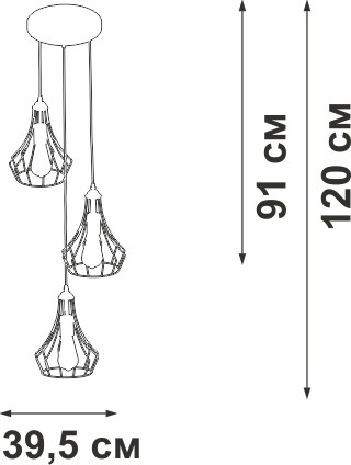 Изображение товара Люстра Vitaluce V2566-1/3S