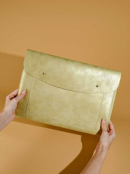 Изображение товара Папка-конверт Escalada Спилок / 70772 (золотистый металлик)