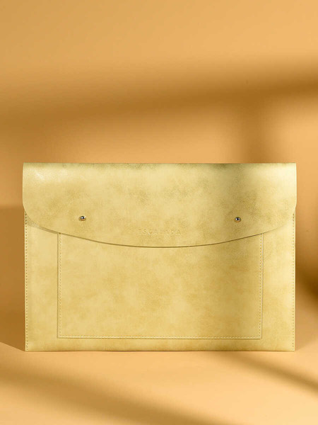 Изображение товара Папка-конверт Escalada Спилок / 70772 (золотистый металлик)