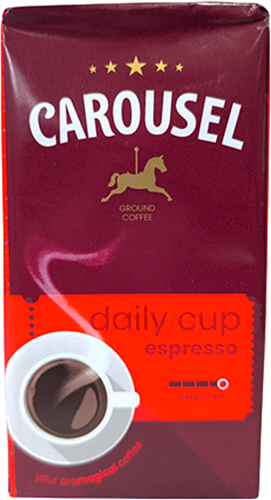 Изображение товара Кофе молотый Carousel Daily Cup Espresso (500г)