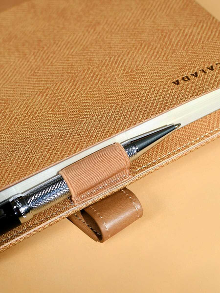 Изображение товара Ежедневник Escalada Саржа / 70548 (160л, светло-коричневый)