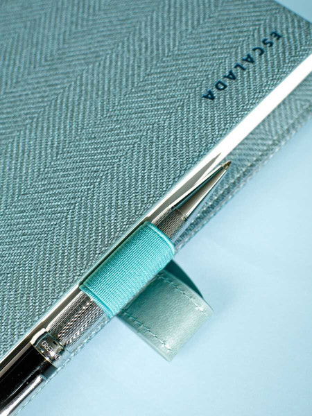 Изображение товара Ежедневник Escalada Саржа / 70549 (160л, пепельно-голубой)