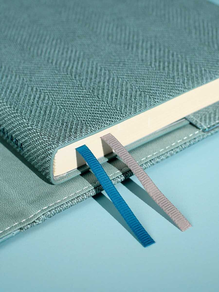 Изображение товара Ежедневник Escalada Саржа / 70549 (160л, пепельно-голубой)