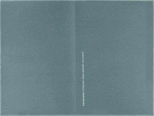 Изображение товара Ежедневник Escalada Саржа / 70549 (160л, пепельно-голубой)