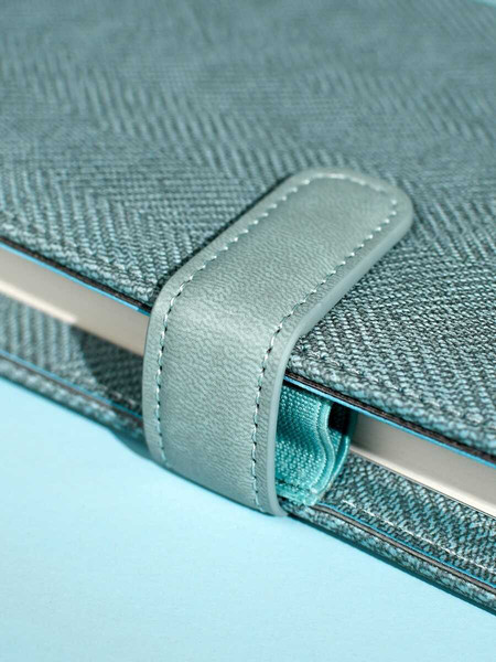 Изображение товара Ежедневник Escalada Саржа / 70549 (160л, пепельно-голубой)