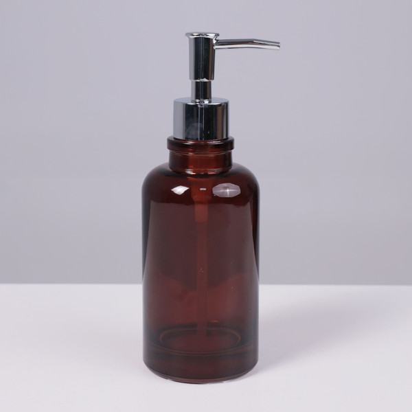 Изображение товара Дозатор для жидкого мыла AksHome Solara (янтарный)