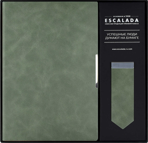 Изображение товара Набор канцелярский подарочный Escalada Бакстер / 70565 (оливковый)