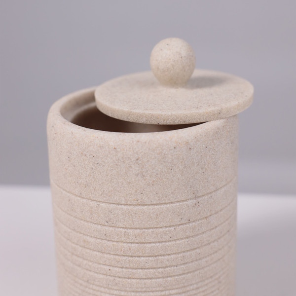 Изображение товара Органайзер для ватных дисков AksHome Vortex (светло-бежевый)