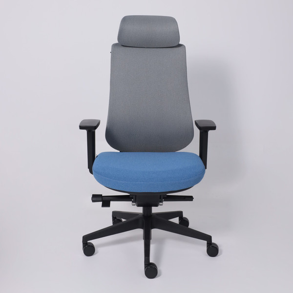 Изображение товара Кресло офисное AksHome Dynamic (серый/синий/черный полиамид)