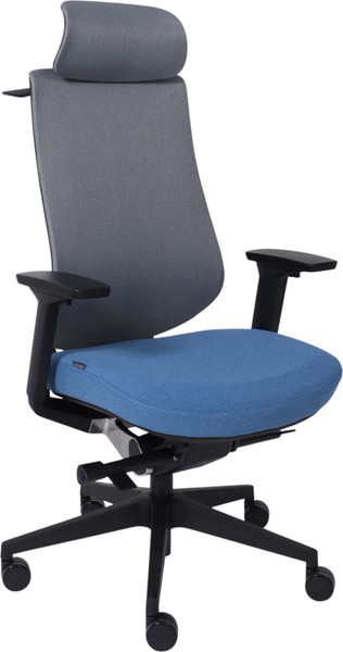 Изображение товара Кресло офисное AksHome Dynamic (серый/синий/черный полиамид)