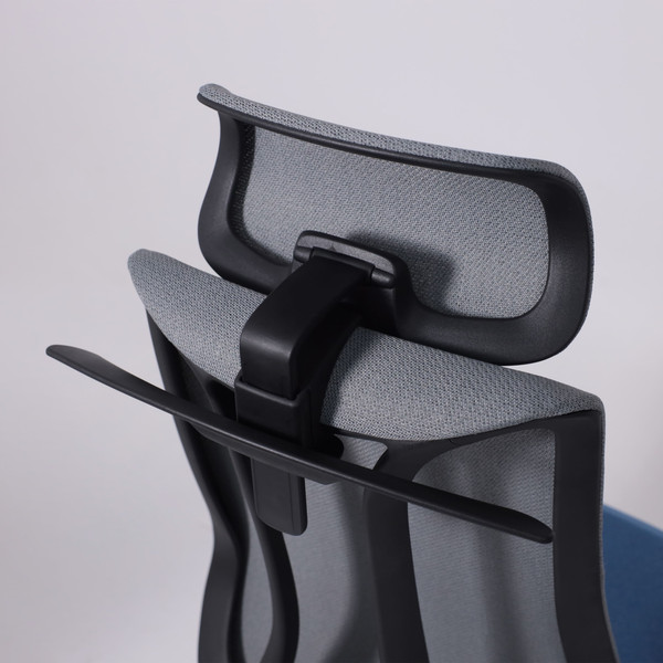 Изображение товара Кресло офисное AksHome Dynamic (серый/синий/черный полиамид)