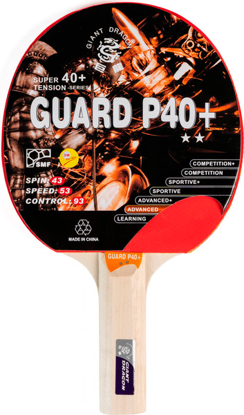 Изображение товара Ракетка для настольного тенниса Giant Dragon Guard 2 Star / 51.622.04.1 (прямая)