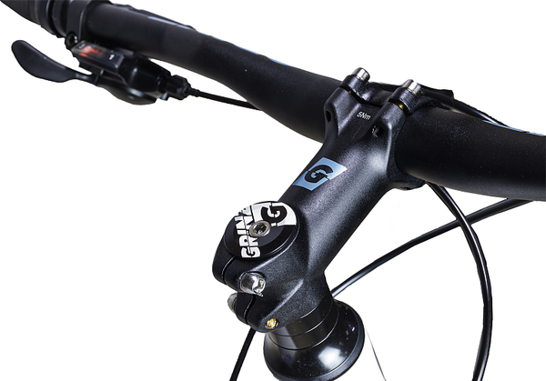 Изображение товара Велосипед STARK Router 27.3 HD 2024 (16, белый металлик/синий, разобранный, в коробке)