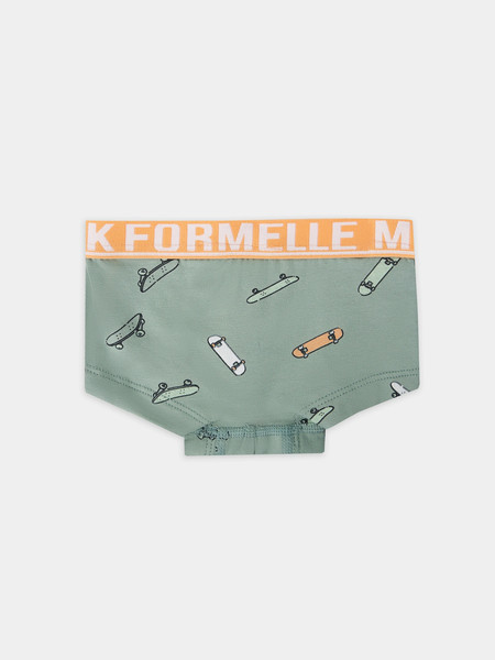 Изображение товара Трусы детские Mark Formelle 413354 (р.164-84-72, скейты на зеленом)