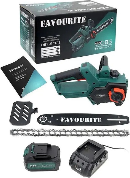 Изображение товара Пила цепная аккумуляторная Favourite OBS 21 TG12