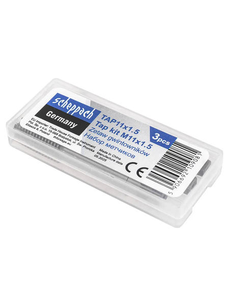Изображение товара Набор метчиков Scheppach Sch-TAP11x1.5 (62779)