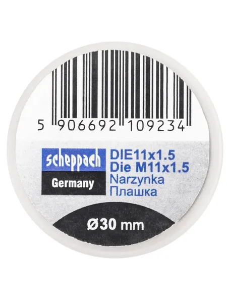 Изображение товара Плашка Scheppach Sch-DIE11x1.5 (62789)
