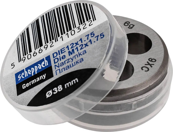 Изображение товара Плашка Scheppach Sch-DIE12x1.75 (62791)