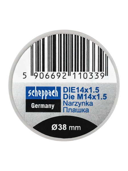 Изображение товара Плашка Scheppach Sch-DIE14x1.5 (62792)