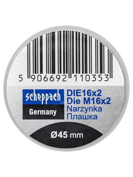 Изображение товара Плашка Scheppach Sch-DIE16x2 (62794)