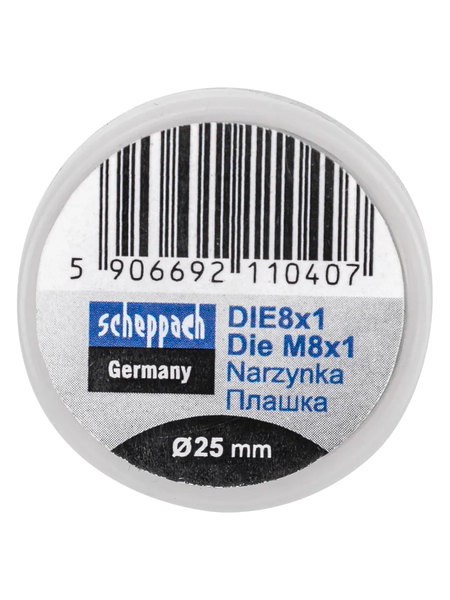 Изображение товара Плашка Scheppach Sch-DIE8x1 (62800)