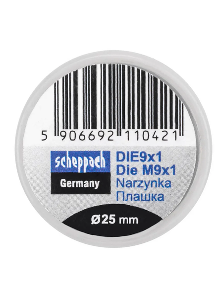 Изображение товара Плашка Scheppach Sch-DIE9x1 (62802)