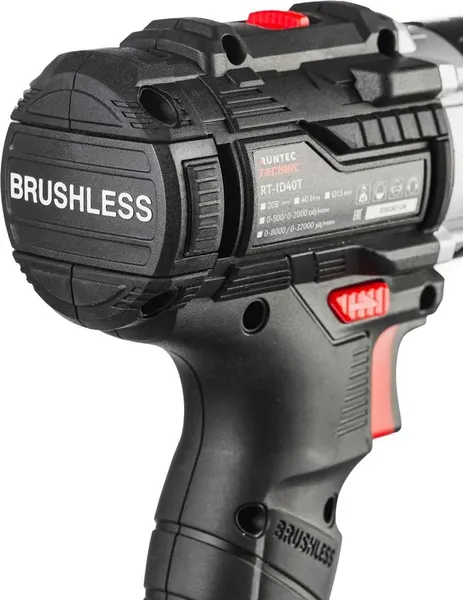 Изображение товара Аккумуляторная дрель-шуруповерт RUNTEC Pro RT-ID40T