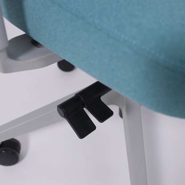 Изображение товара Кресло офисное AksHome Fenix (светло-серый/бирюзовый/серый полиамид)