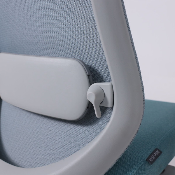 Изображение товара Кресло офисное AksHome Fenix (светло-серый/бирюзовый/серый полиамид)