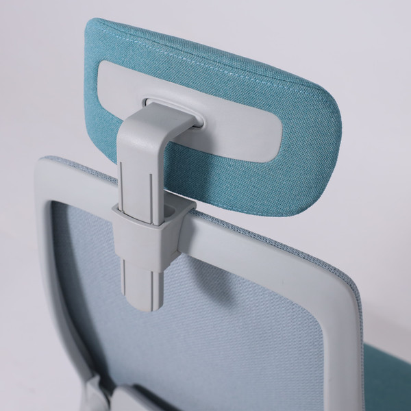 Изображение товара Кресло офисное AksHome Fenix (светло-серый/бирюзовый/серый полиамид)