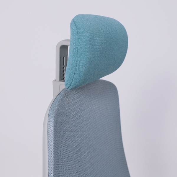 Изображение товара Кресло офисное AksHome Fenix (светло-серый/бирюзовый/серый полиамид)