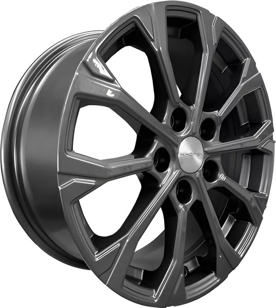 Изображение товара Литой диск Khomen KHW1605 Duster/Terrano 16x6.5" 5x114.3мм DIA 66.1мм ET 50мм (Gray)