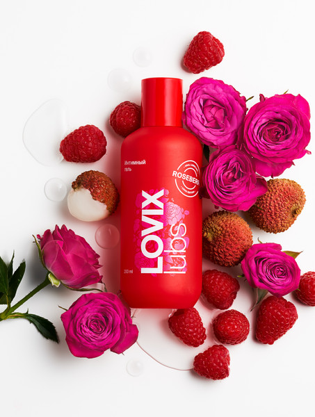 Изображение товара Лубрикант-гель LOVIX Roseberry (200мл)