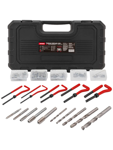 Изображение товара Набор футорок для восстановления резьбы Patron P-9131U1 (62677)