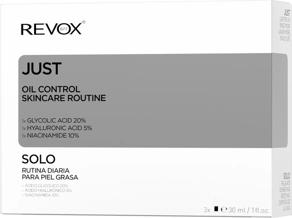 Изображение товара Набор косметики для лица Revox B77 Just Oil Control (3x30мл)