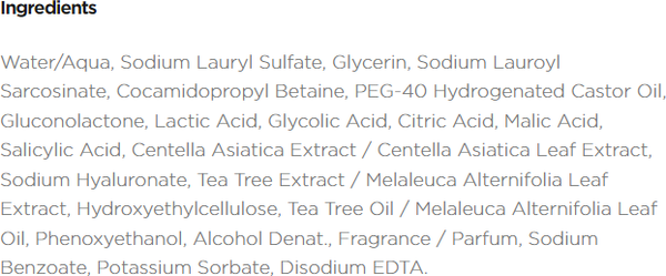 Изображение товара Гель для умывания Revox B77 Zitcare AHA BHA PHA (250мл)