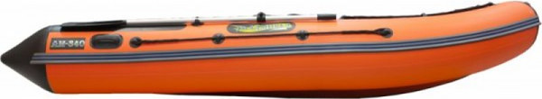 Изображение товара Надувная лодка Адмирал 340S (оранжевый)